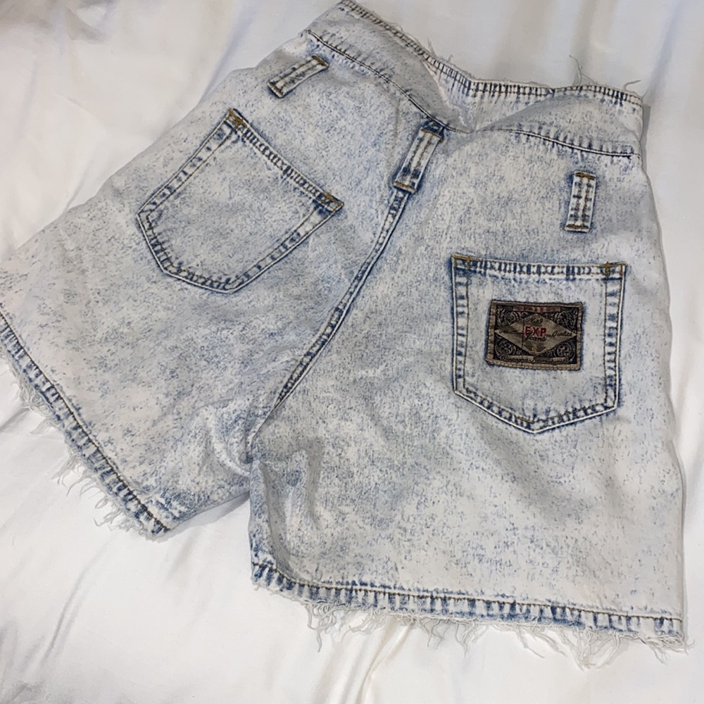 Vintage denim shorts
